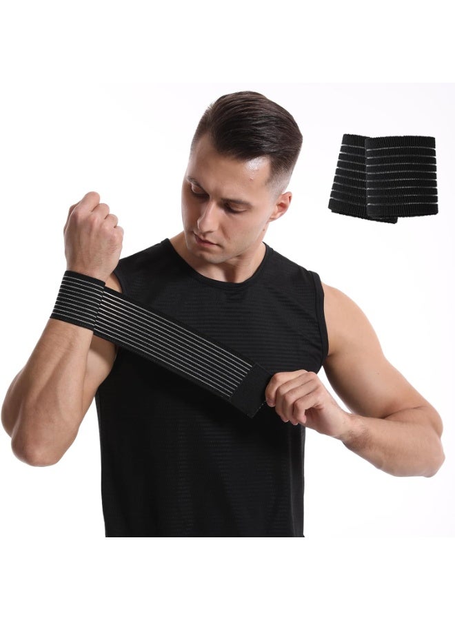 Bukela 2 Pack Wrist Brace Wrist Straps for Weightlifting, Wrist Wraps Lifting Straps Wrist Brace for Working Out Gym Accessories for Men & Women - Image 1